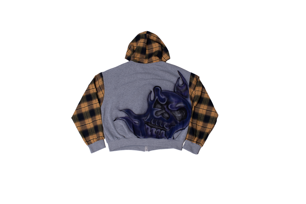 1/1 Skelly Zip-up Hoodie