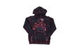 1/1 Red Skelly Zip-up Hoodie