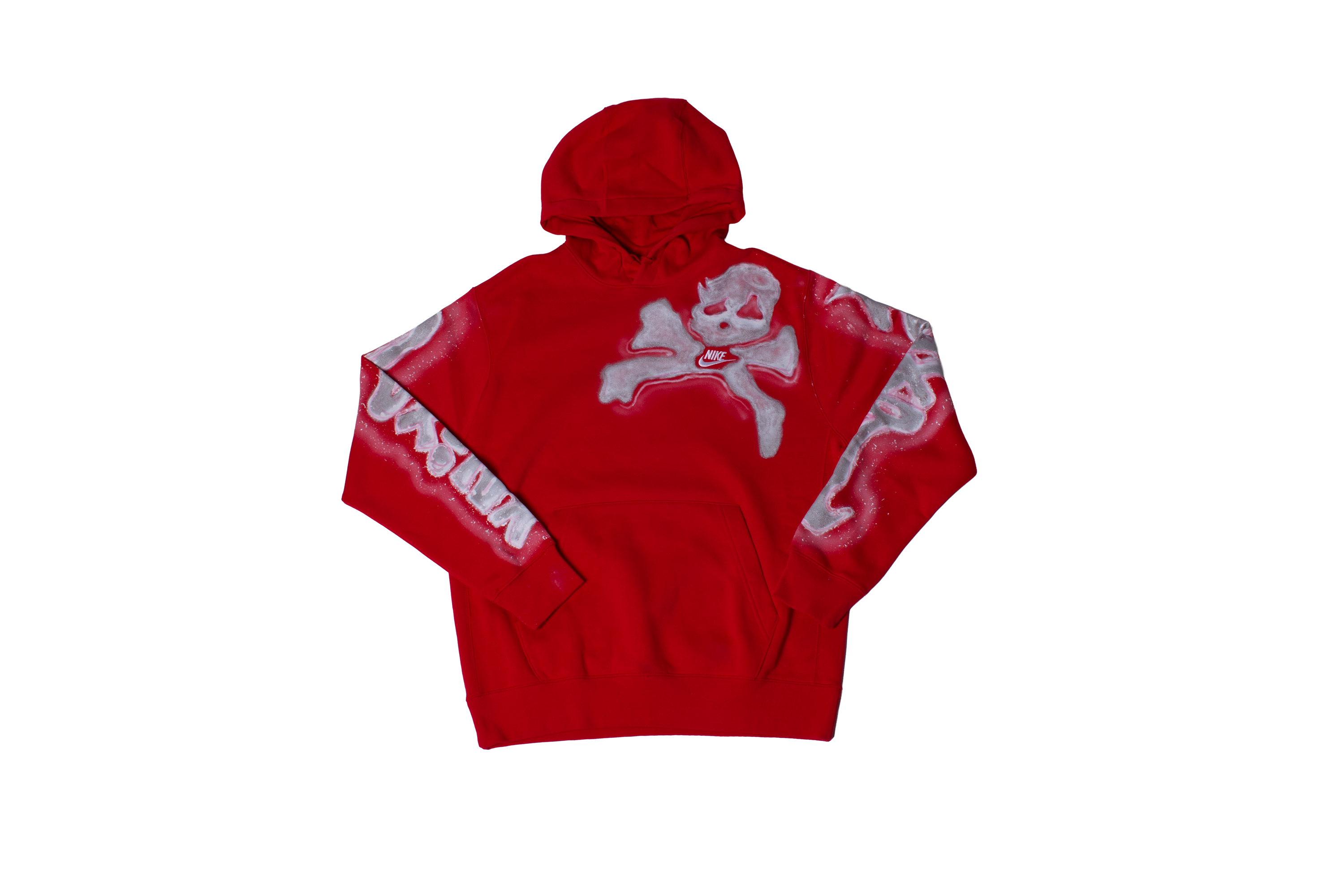 1/1 Red Kalixo Hand-customized Hoodie