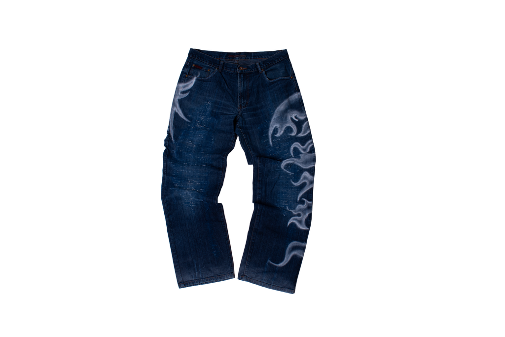 1/1 White Kalixo Jeans
