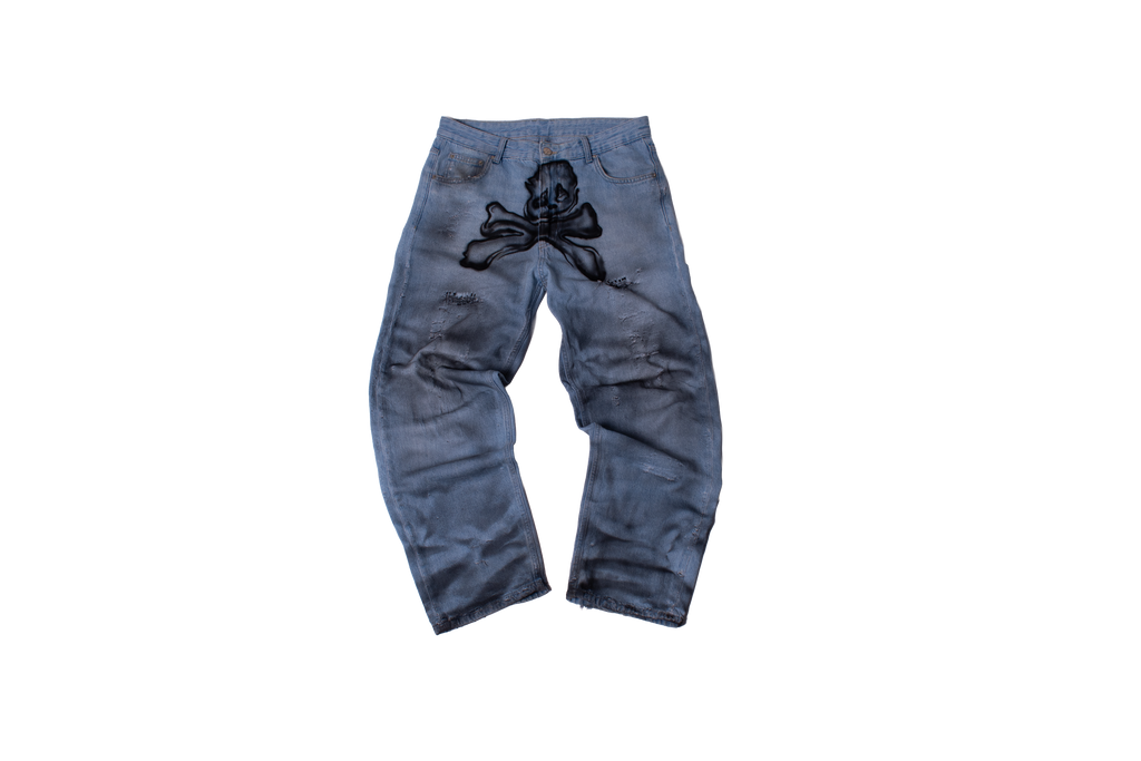 1/1 Black Skelly Jeans