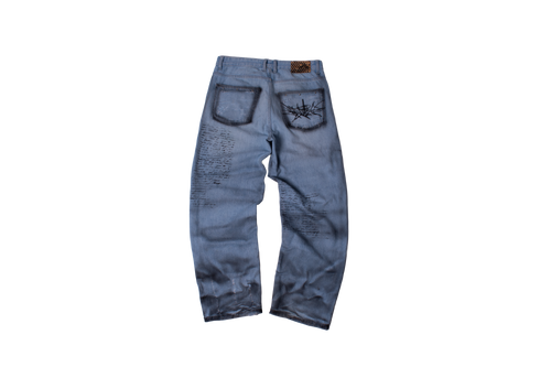 1/1 Black Skelly Jeans