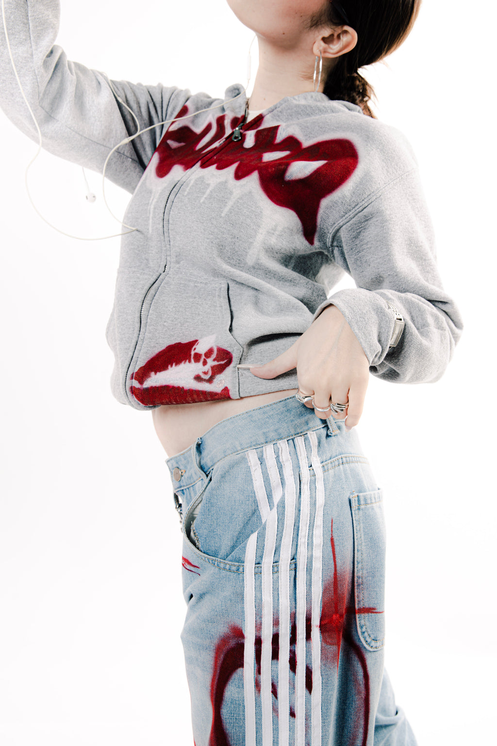 1/1 Custom Kalixo Graff Hoodie