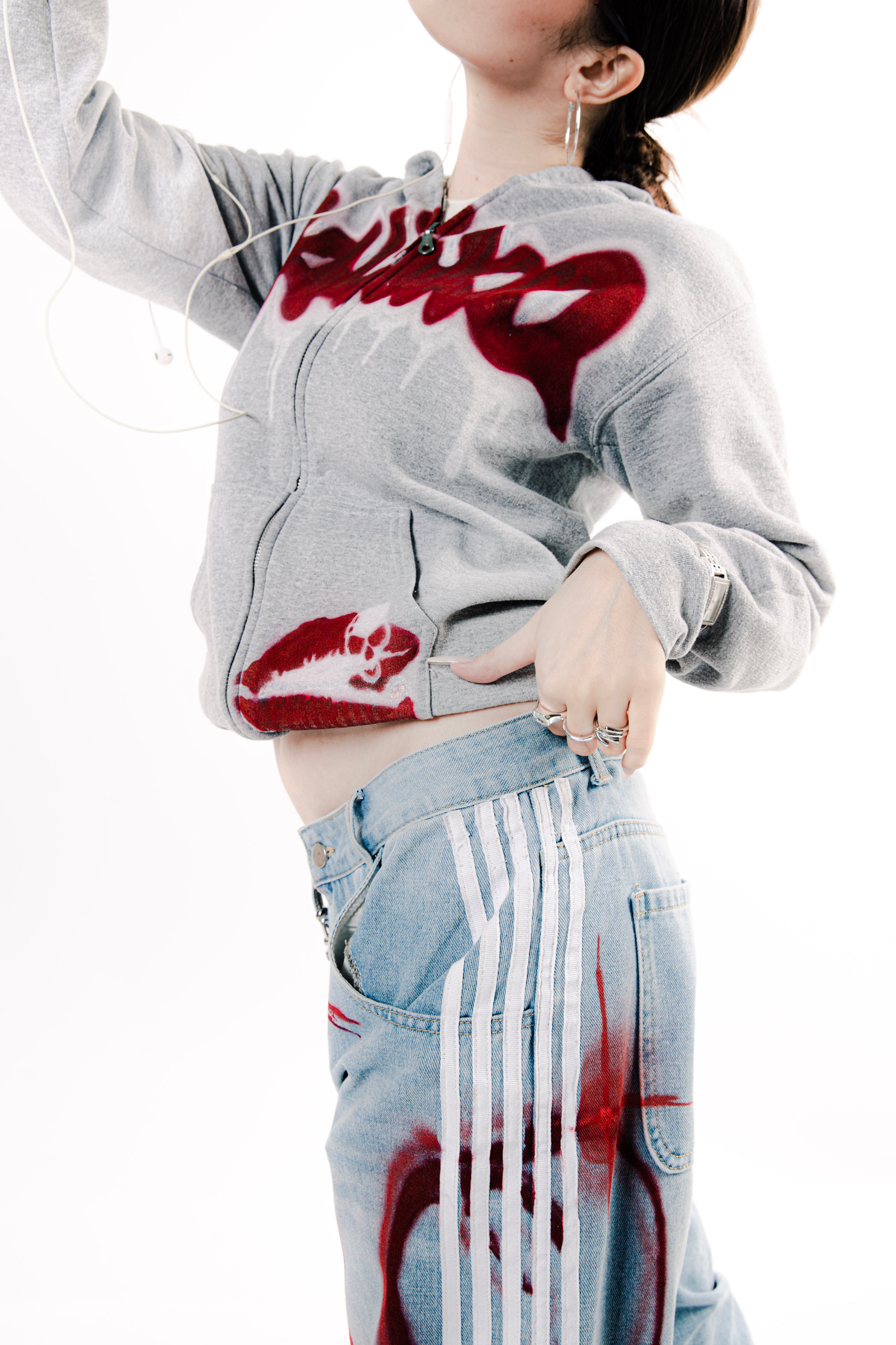 1/1 Custom Kalixo Graff Hoodie