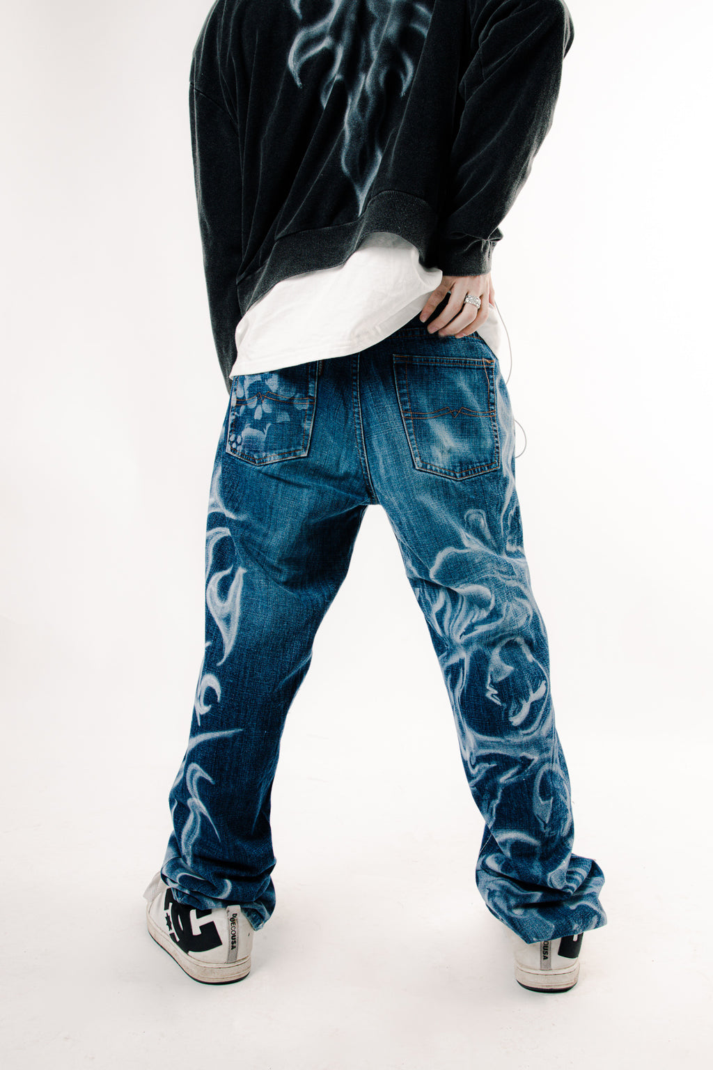 1/1 White Kalixo Jeans