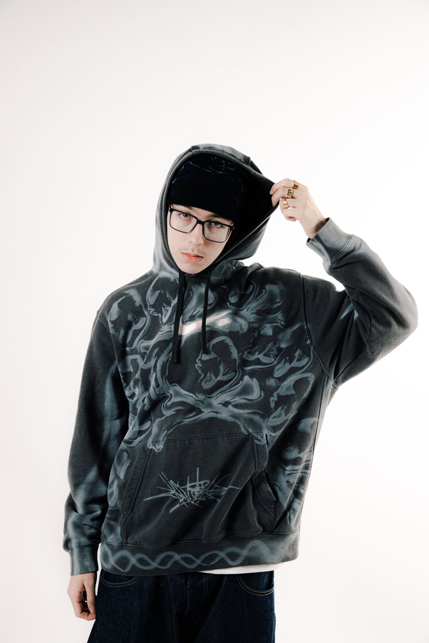 1/1 Kalixo Hand-customized Hoodie