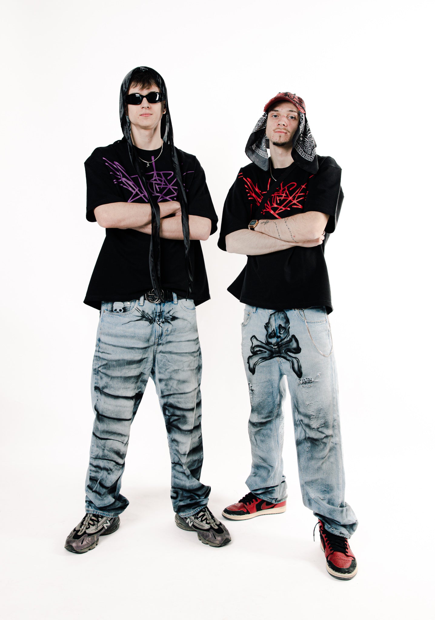 1/1 Black Skelly Jeans