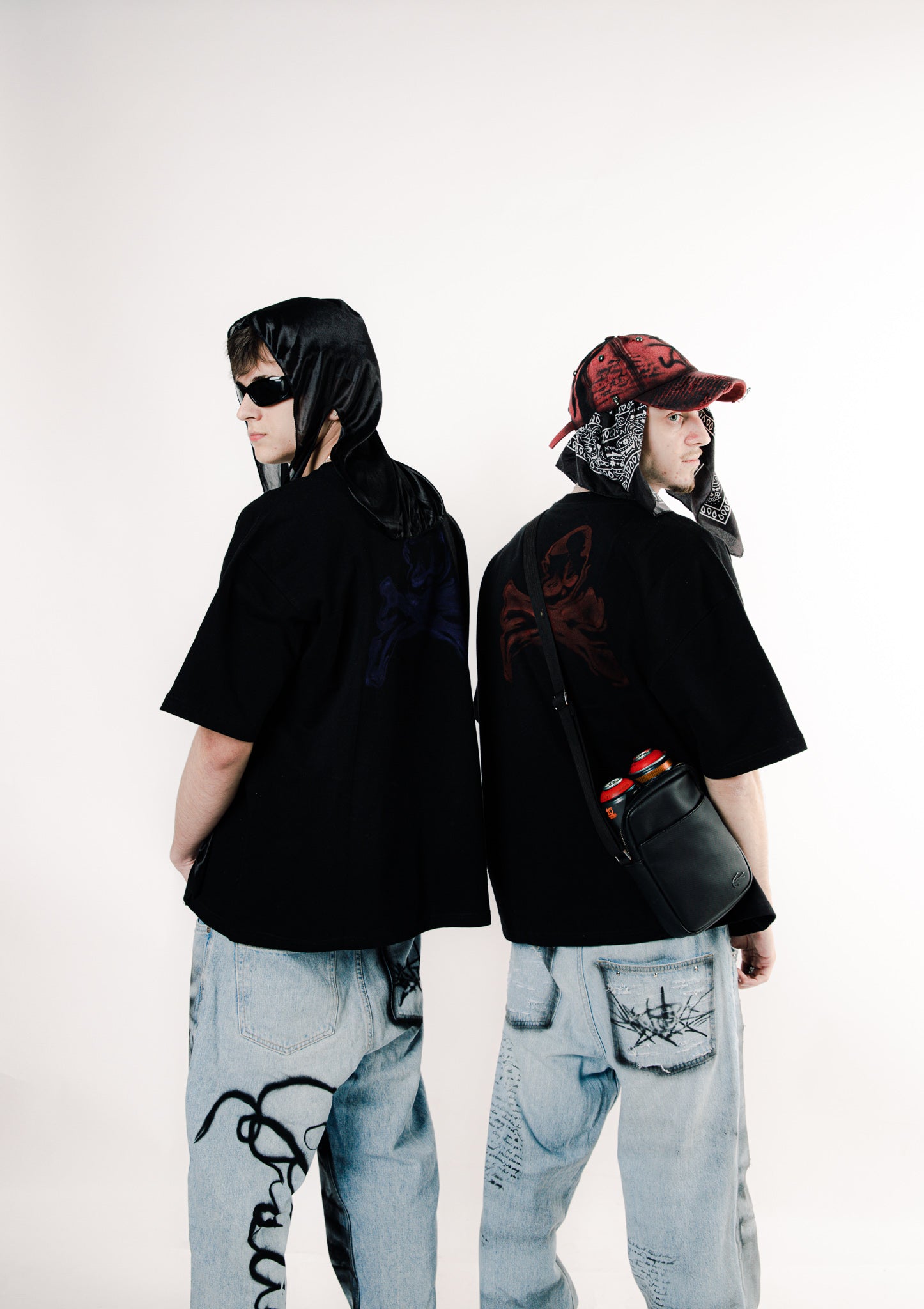1/1 Black Skelly Jeans