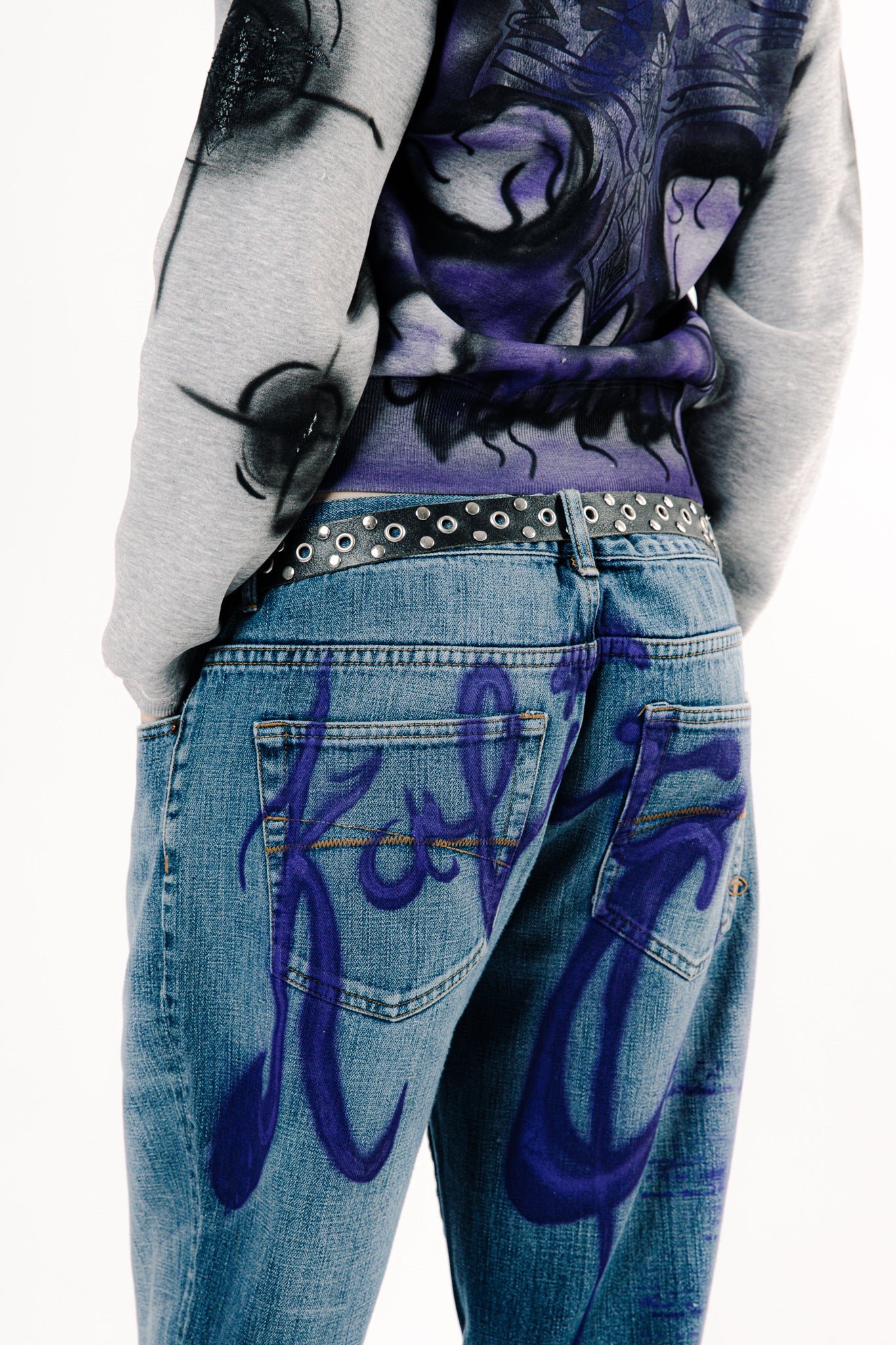 1/1 Purple Kalixo Jeans
